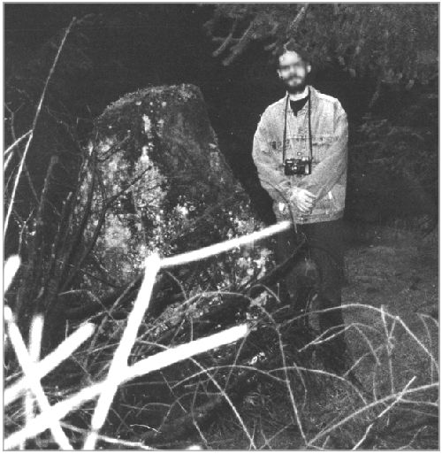 The five-foot stone and six-foot yardstick.