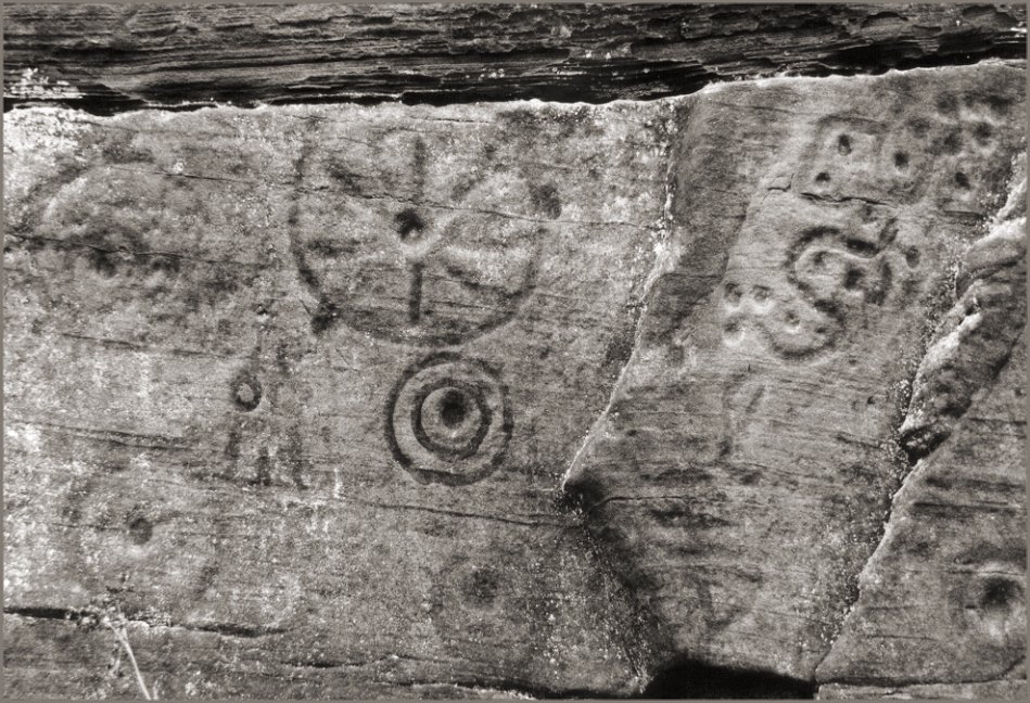  Detail of some of the stranger carvings.