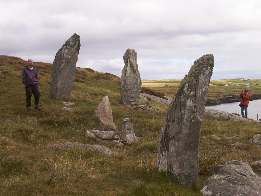 Looking east from the western stones.
