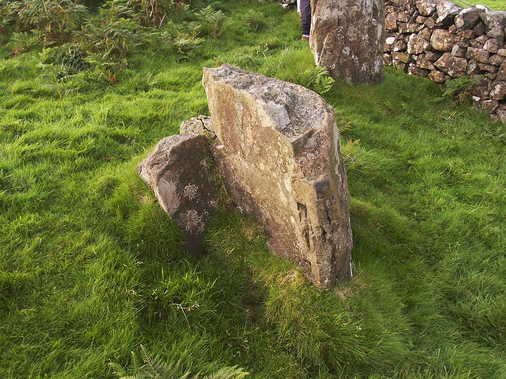 Glac Mhor C, a shattered stone, seen from the south.
