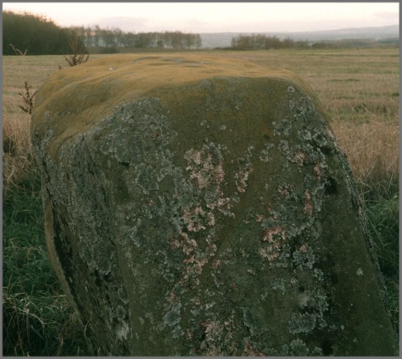 Looking across the central stone.