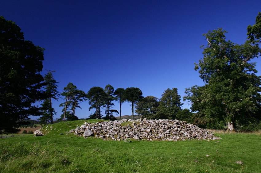 The cairn from the south.