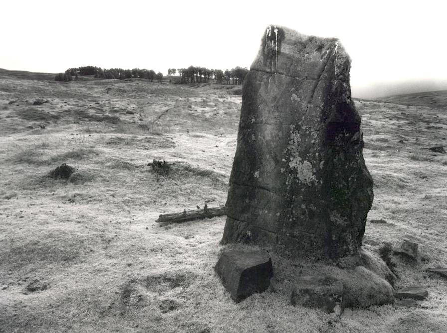 The same stone, looking south.