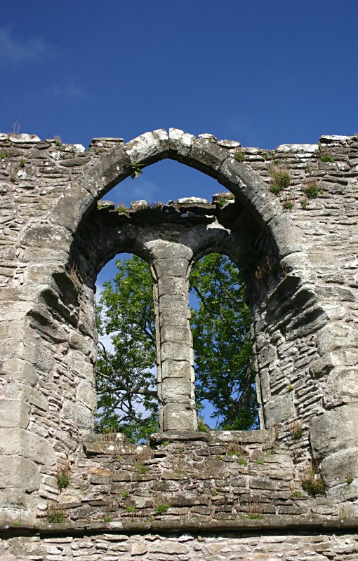 Arches in the nave windows.