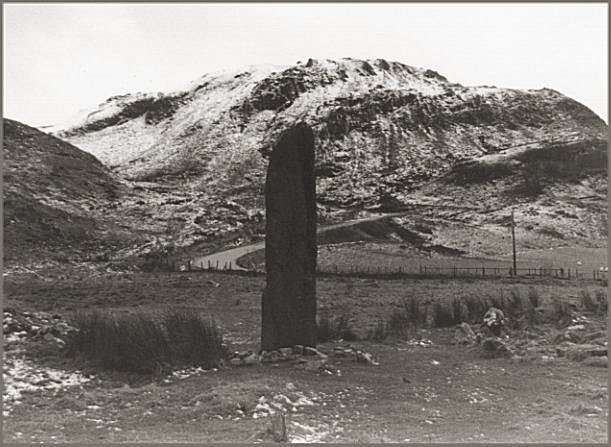  The thirteen-foot monolith, looking south.