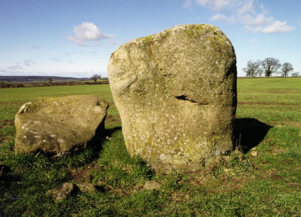 The largest of the stones - looking northwest