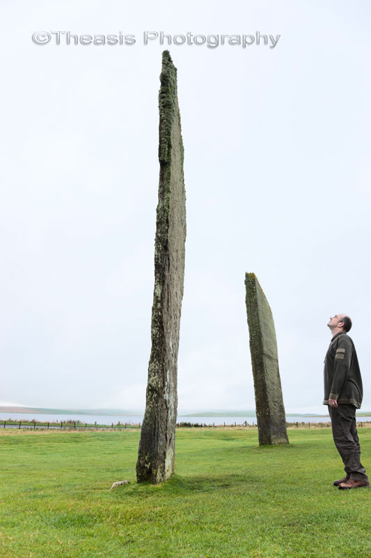 Your Humble Author at the Stones of Stenness, Autumn 2011