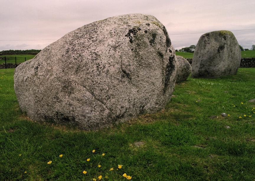 The central stones.